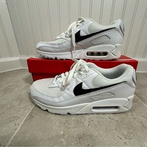 Nike Womens Air Max 90, white, size 10 women’s
